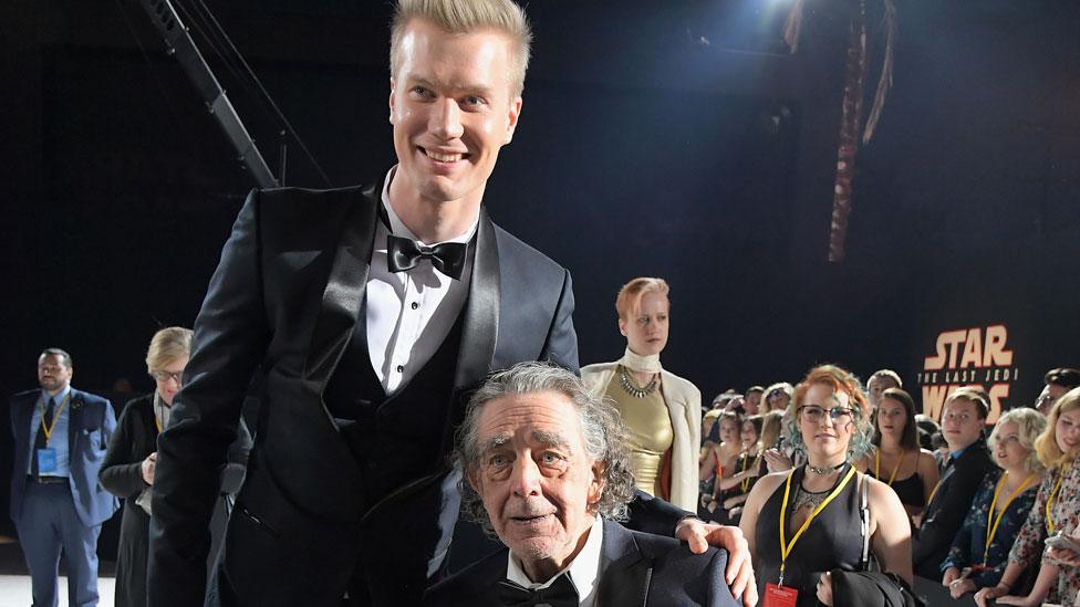 Joonas Suotamo and Peter Mayhew