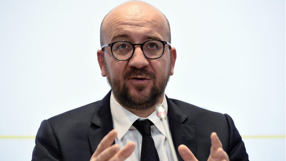 Belgian Prime Minister Charles Michel (23 Nov)