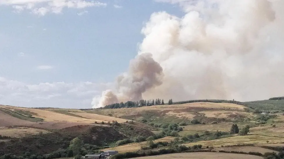 BBC News - With the hot weather expected to continue this weekend, firefighters are bracing themselves for a busy weekend