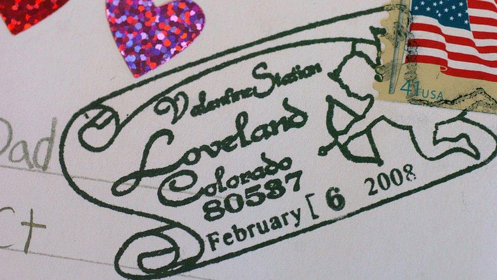 Loveland postmark