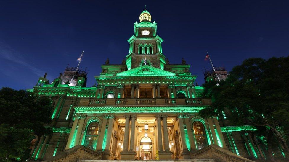 The Town Hall in Sydney Australia