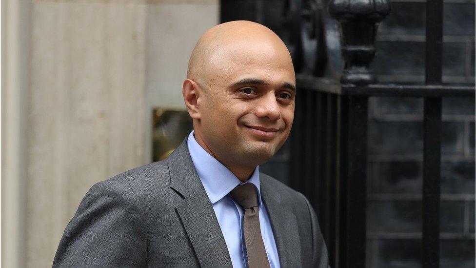 Business secretary, Sajid Javid