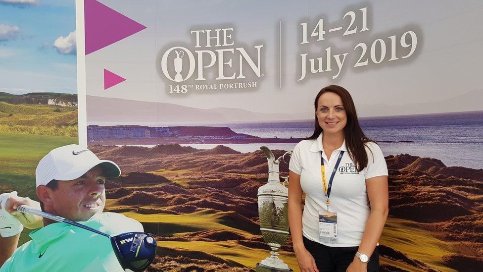 Leanne Rice, Golf Marketing manager at Tourism NI