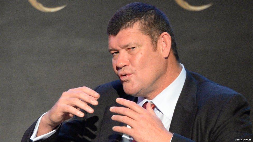 Australian business man James Packer