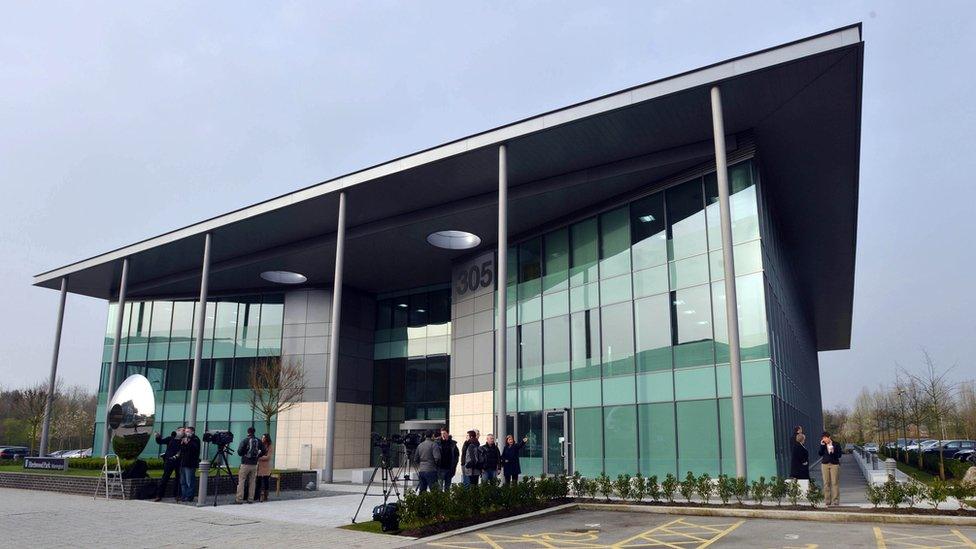 Birchwood Park, Warrington, Cheshire where the inquest into the Hillsborough disaster has been taking place