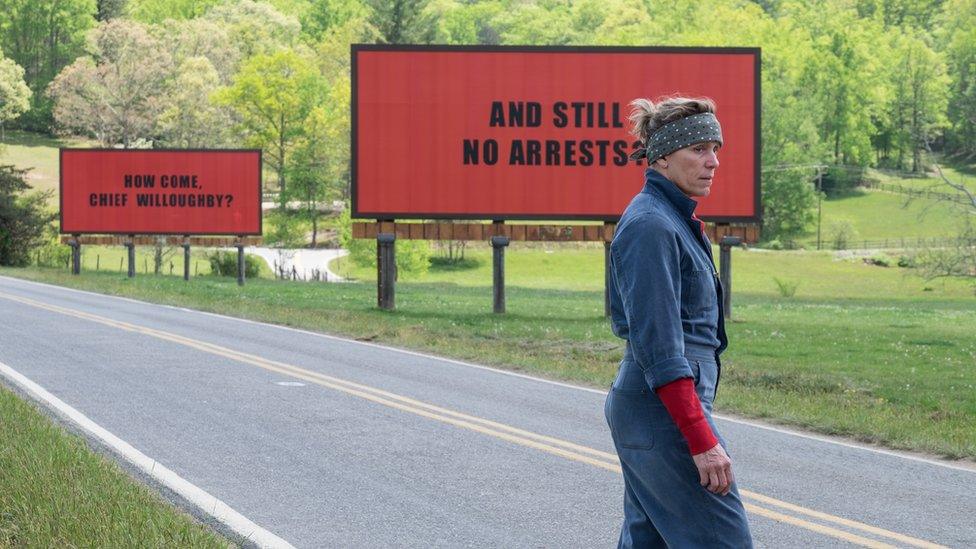 Frances McDormand in Three Billboards outside Ebbing, Missouri