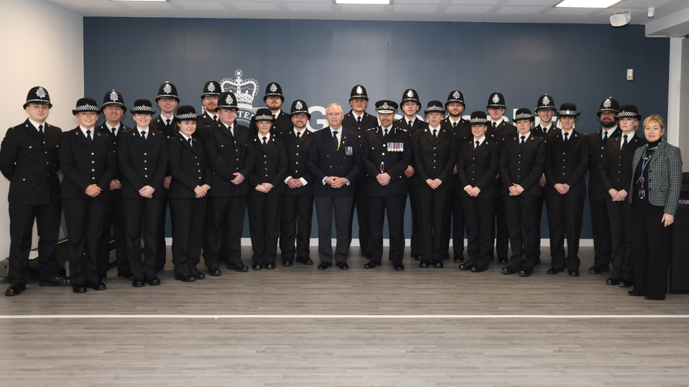 Gloucestershire Police pass out parade