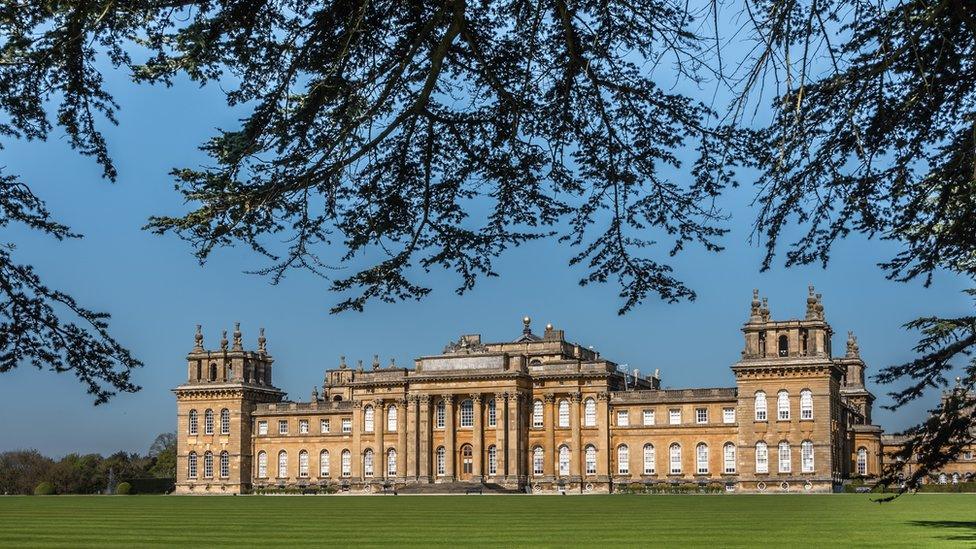 Blenheim in the sunshine