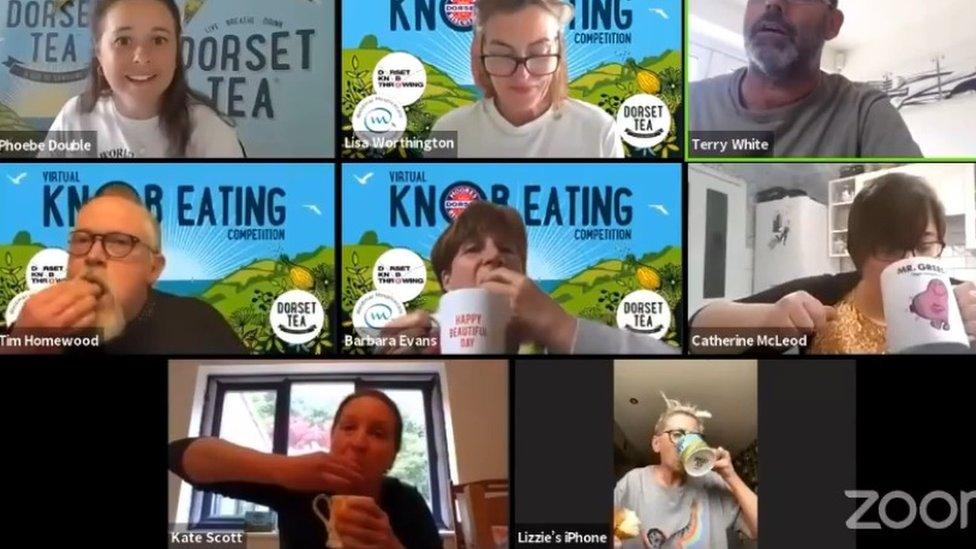 Knob eating
