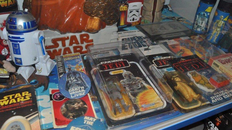 Star Wars memorabilia