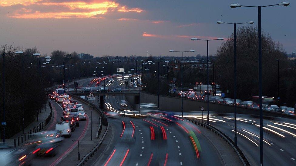 traffic on roads