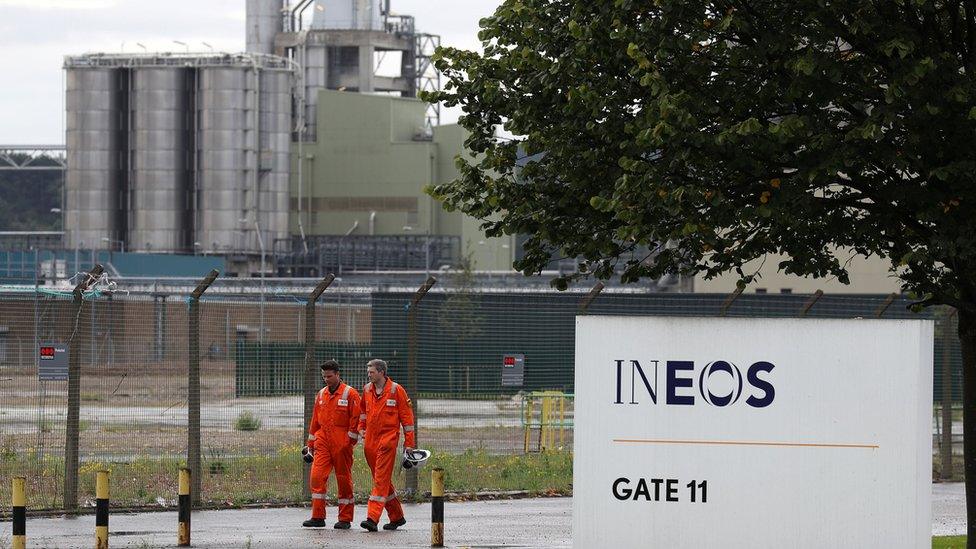 Ineos Grangemouth petrochemicals complex