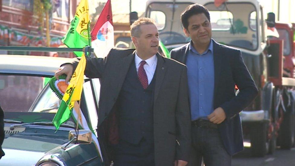 Birmingham City Council leader, Cllr John Clancy, and the city's Lord Mayor, Cllr Shafique Shah