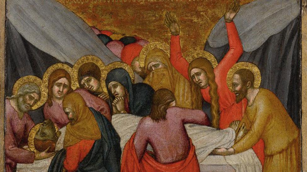 Taddeo Di Bartolo, The Burial