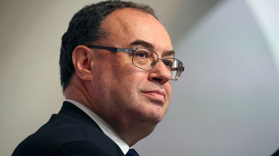 Bank of England Governor Andrew Bailey