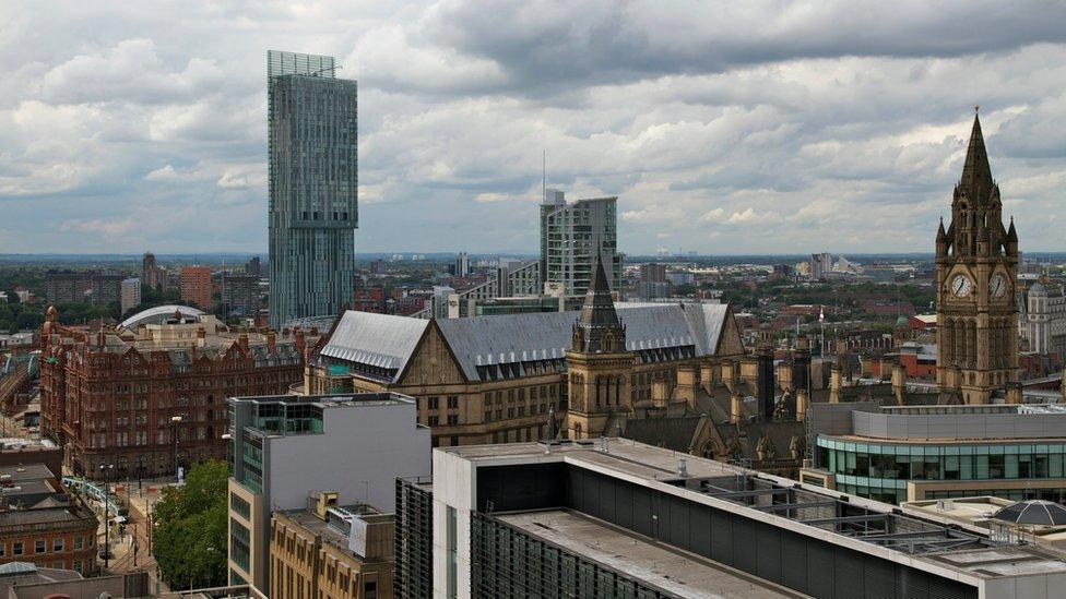 Manchester skyline