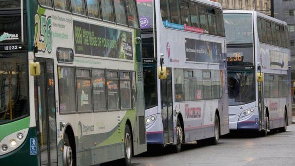 Buses in Manchester