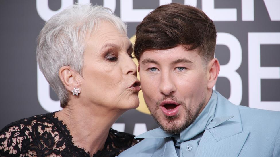 Jamie Lee Curtis and Barry Keoghan