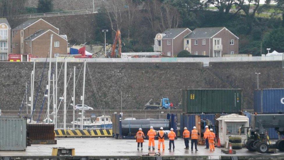 Dock workers