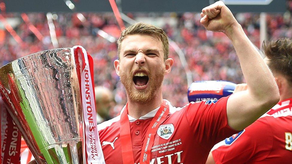 Barnsley striker Sam Winnall