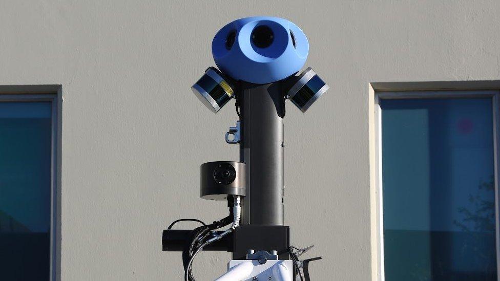 Google street view camera