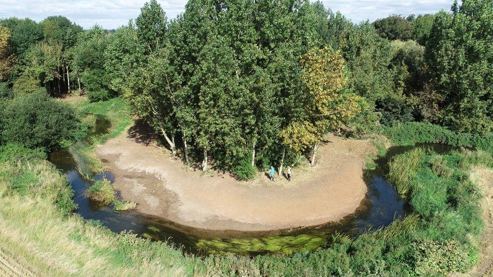 Aerial shot_ Overview of area reintroduction