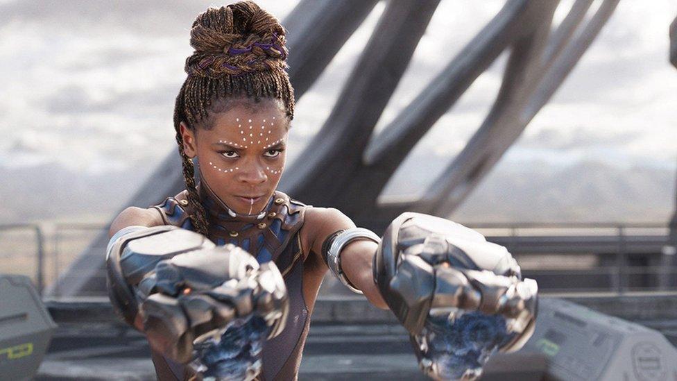 Letitia Wright in Black Panther