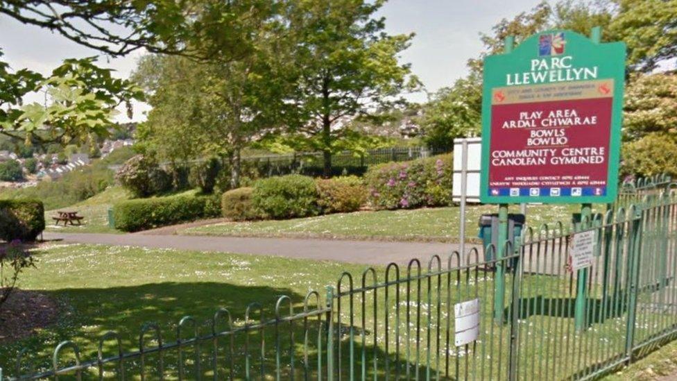 Parc Llewellyn in Morriston is one of the parks which volunteers help run