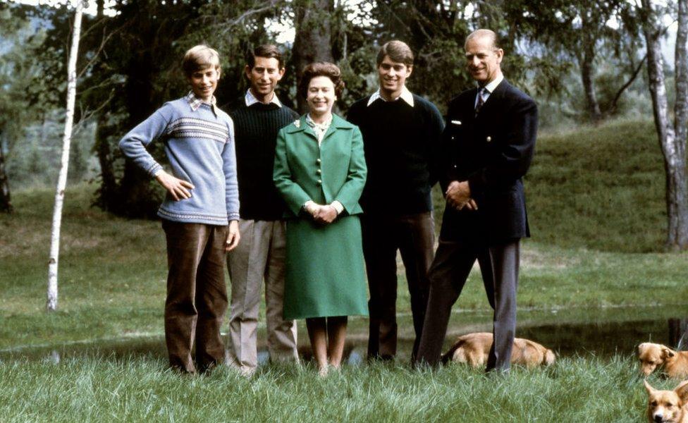 Royal family at Balmoral