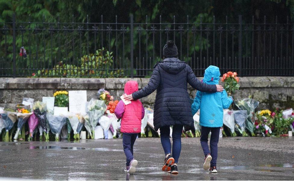 Tributes at Balmoral