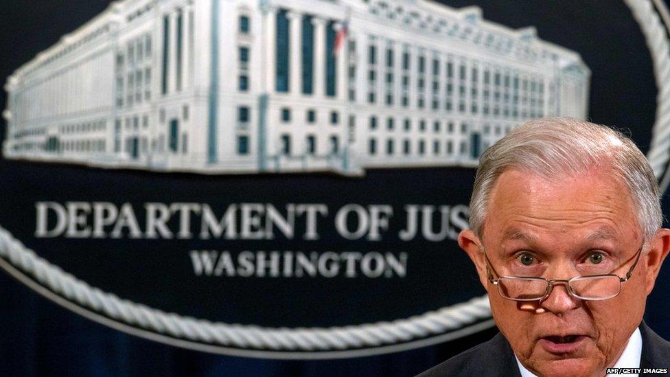 US Attorney General Jeff Sessions announces end of Daca scheme