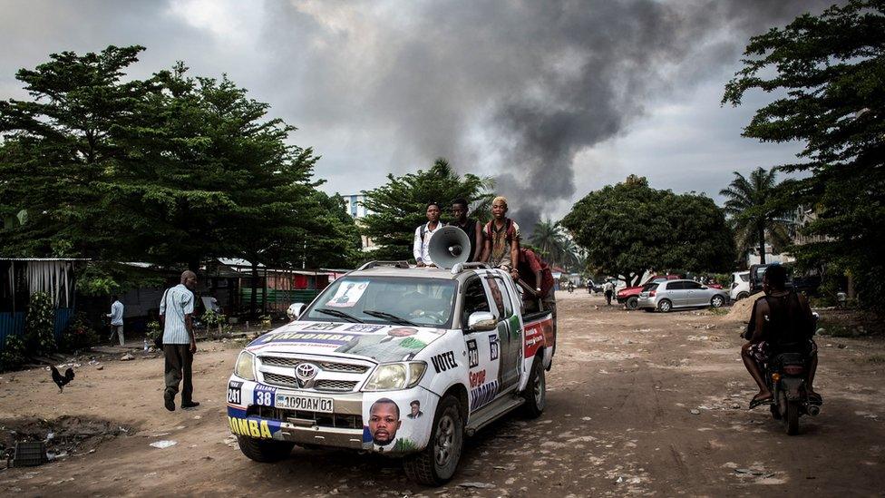 Smoke rising over election