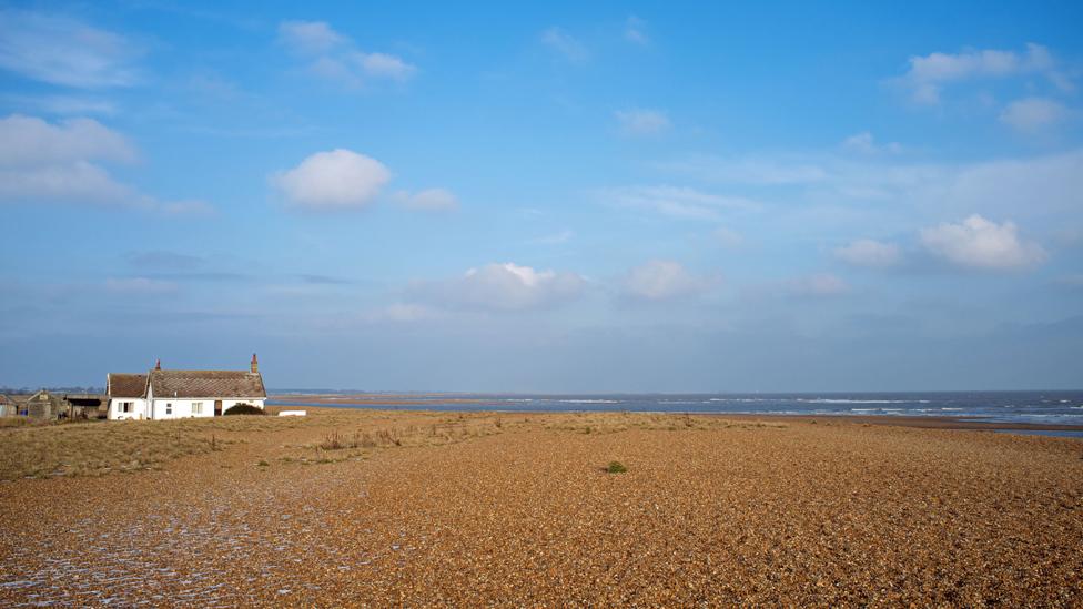 Bungalow in Shingle Street, Norfolk