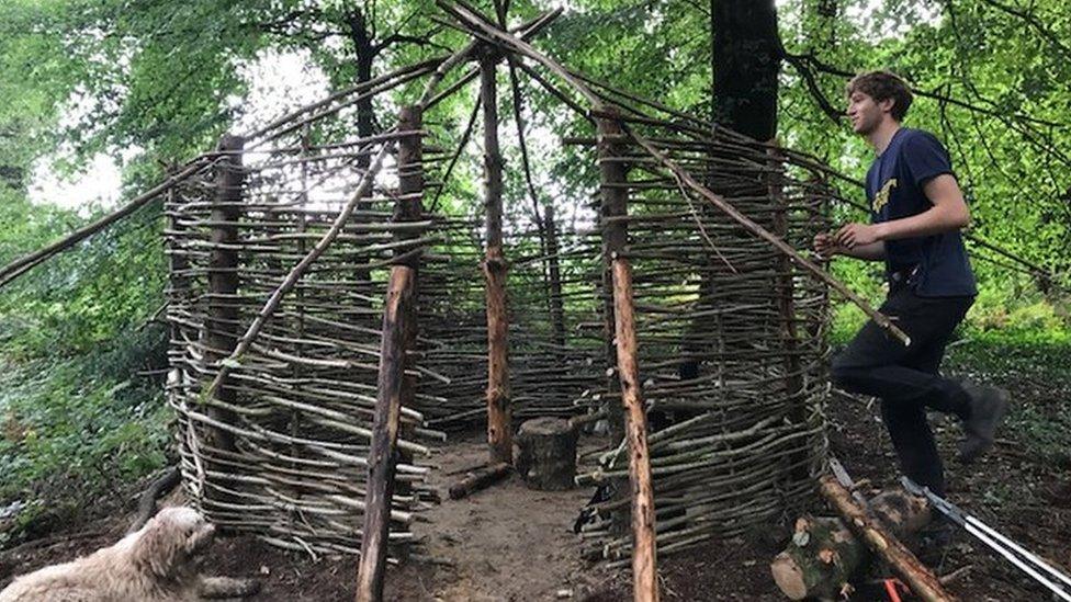 Celtic-style roundhouse