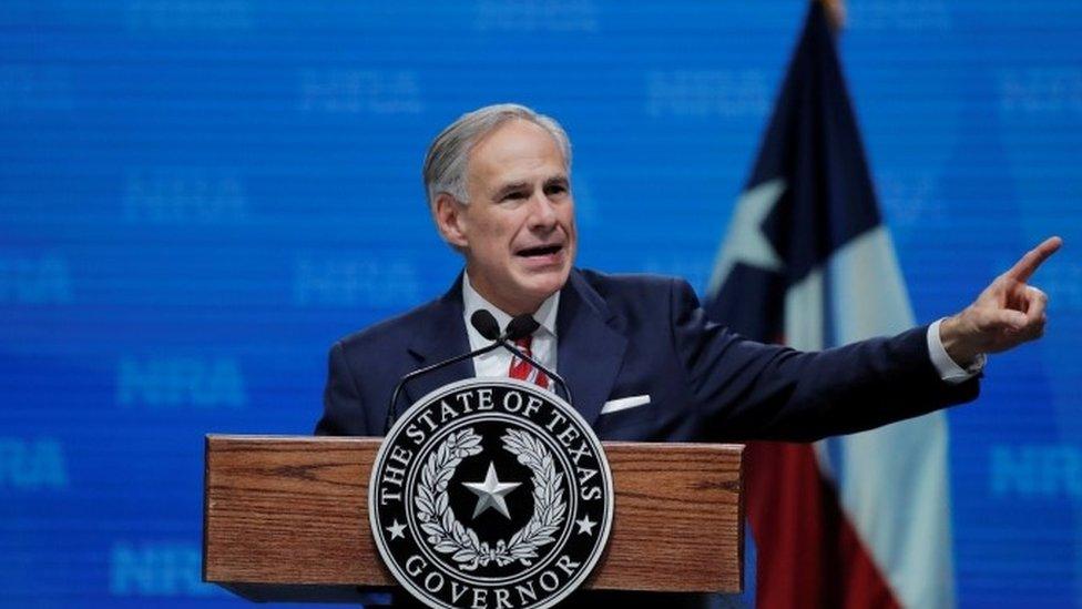 Greg Abbott (file picture)