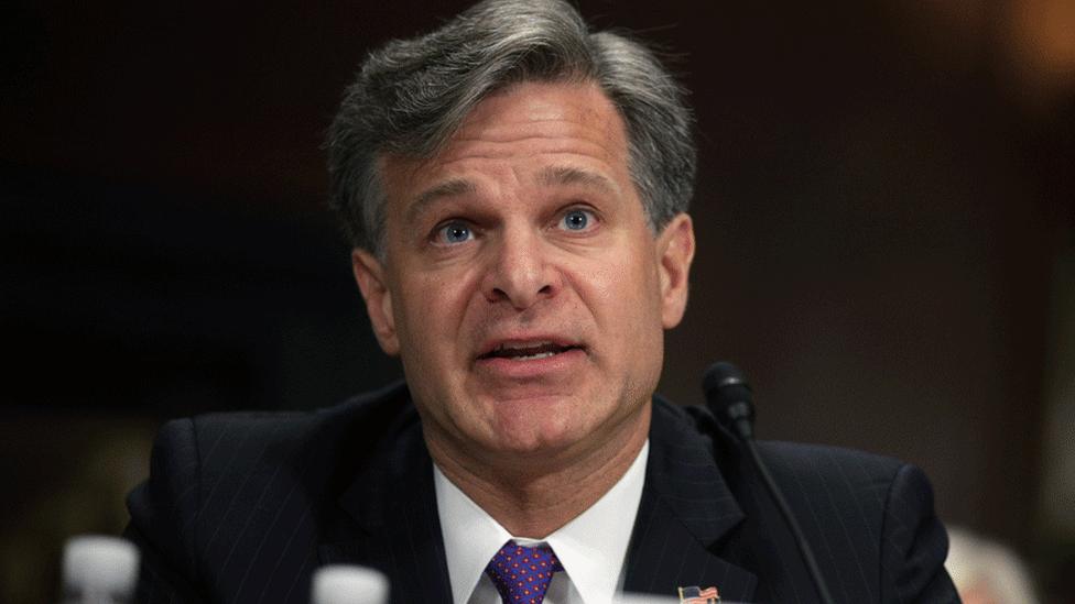 FBI director Christopher Wray