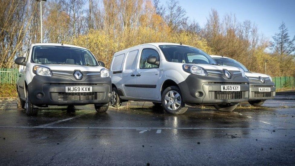 Electric van trial