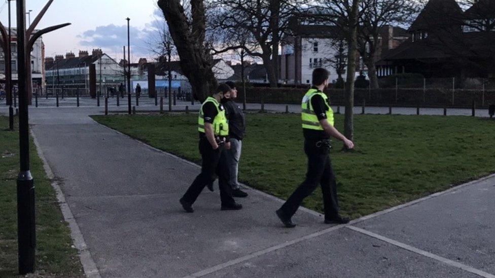 Police officers in Hull