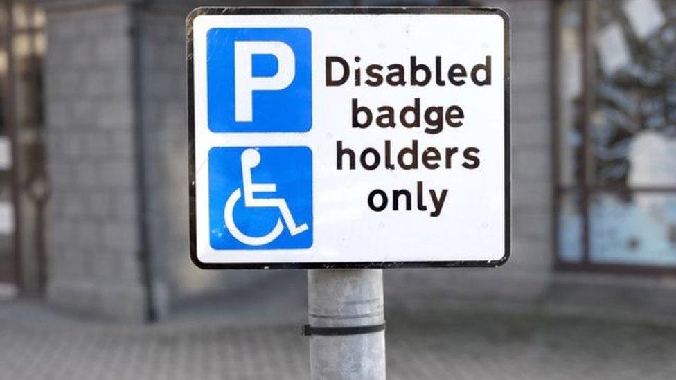 Disabled bay