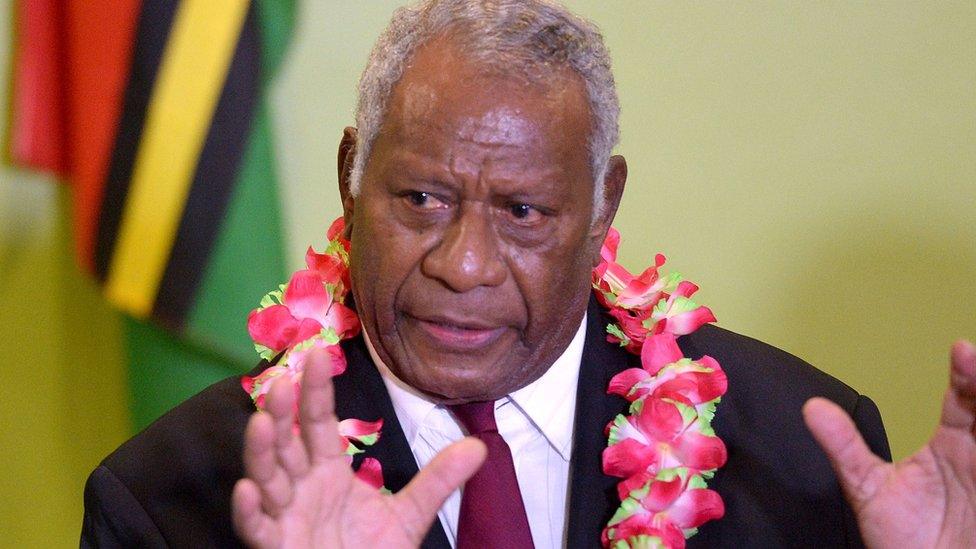 Vanuatu President Baldwin Lonsdale