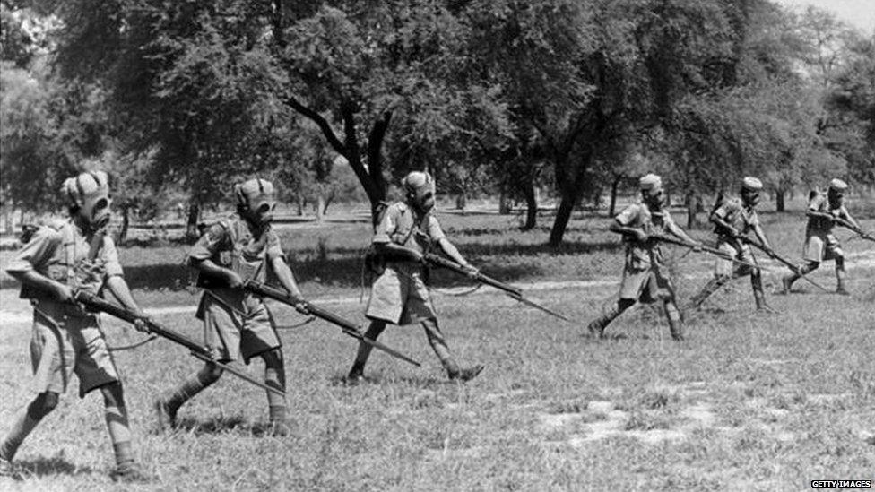 More than two million Indian soldiers participated in World War Two