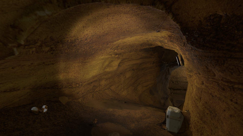 Nottingham caves in virtual reality