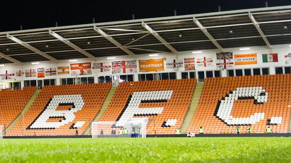 Stand at Bloomfield Road