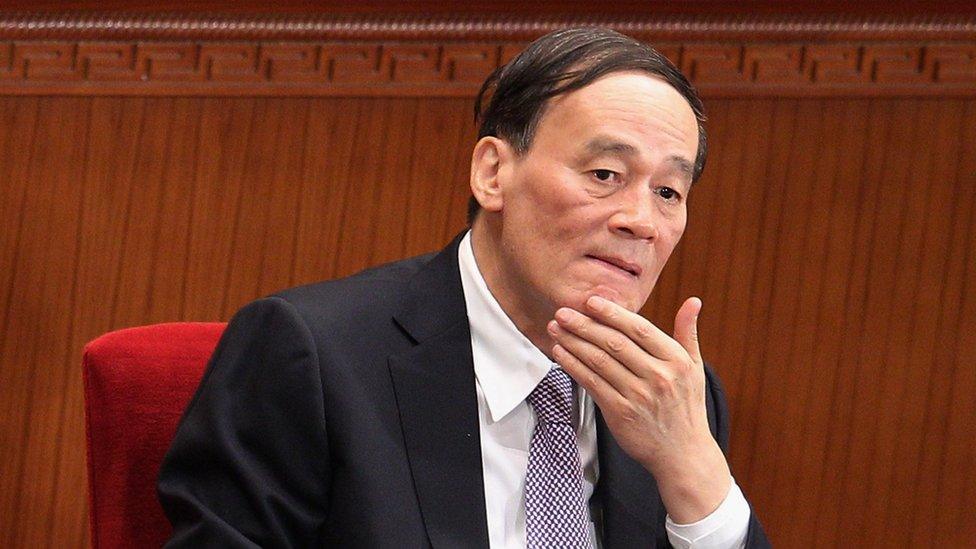 China's Vice Premier Wang Qishan attends the opening ceremony of the Chinese People's Political Consultative Conference at the Great Hall of the People on 3 March 2012 in Beijing, China.