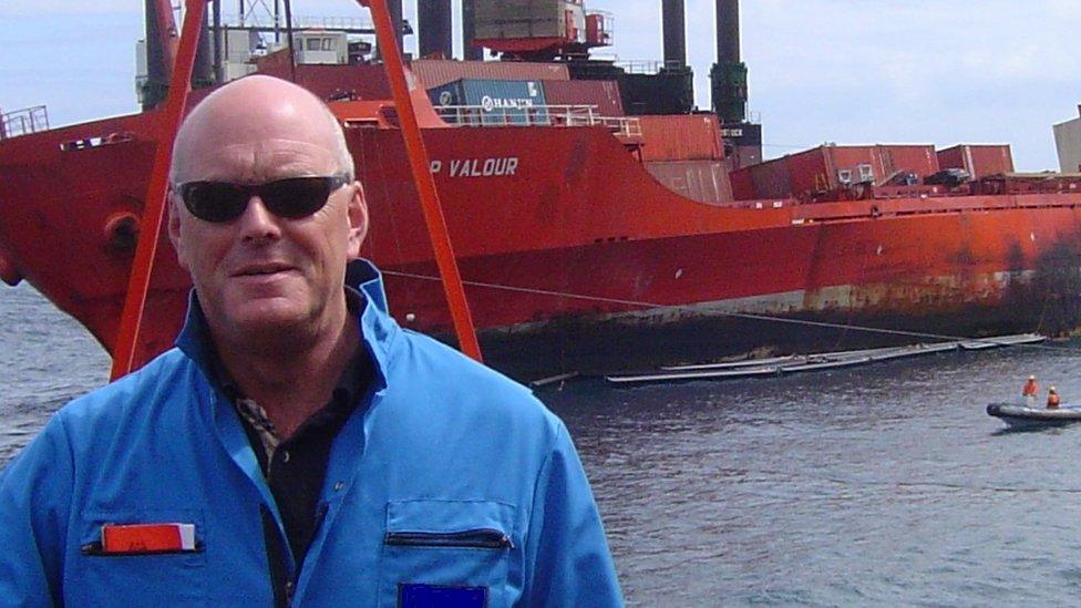 Marine engineer John Simpson