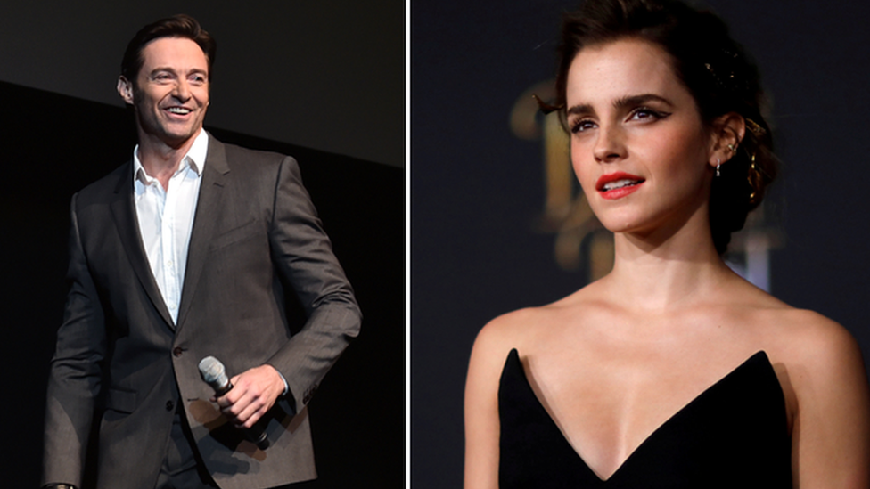 Hugh Jackman and Emma Watson