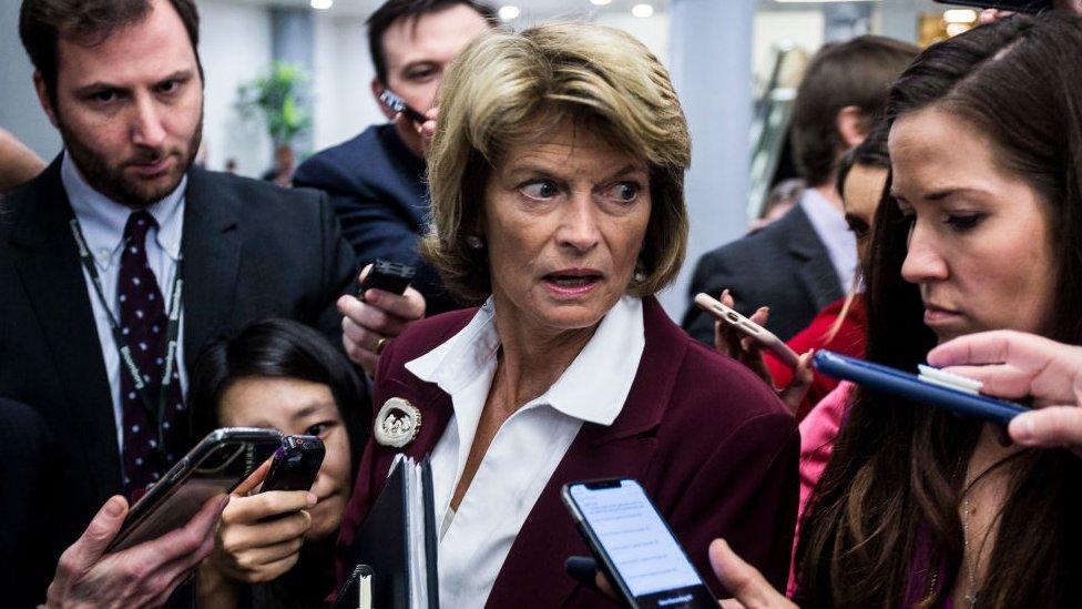 Alaska senator Lisa Murkowski has said she will vote against calling more witnesses