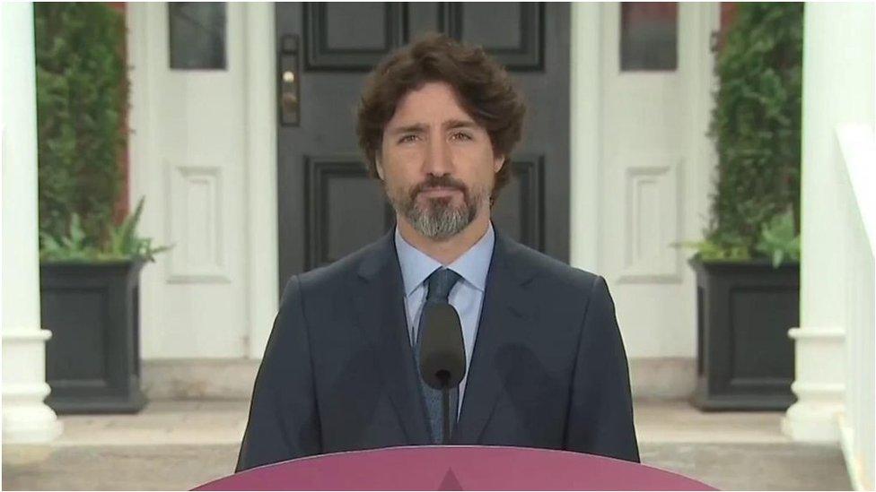 Canadian PM Justin Trudeau