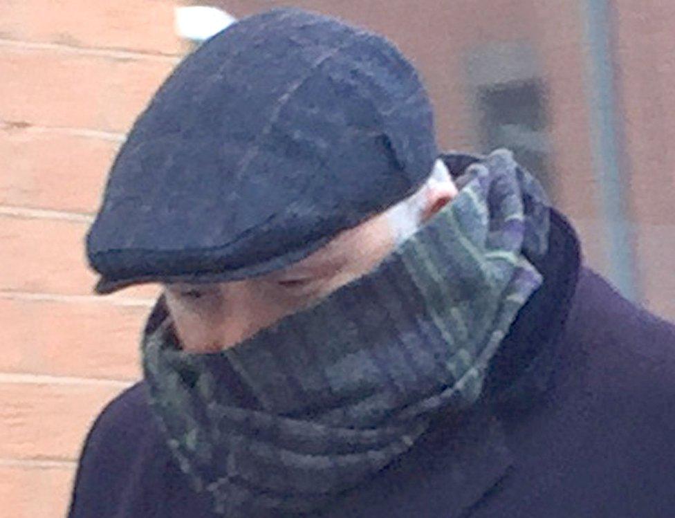 Simon Bramhall leaves Birmingham Crown Court