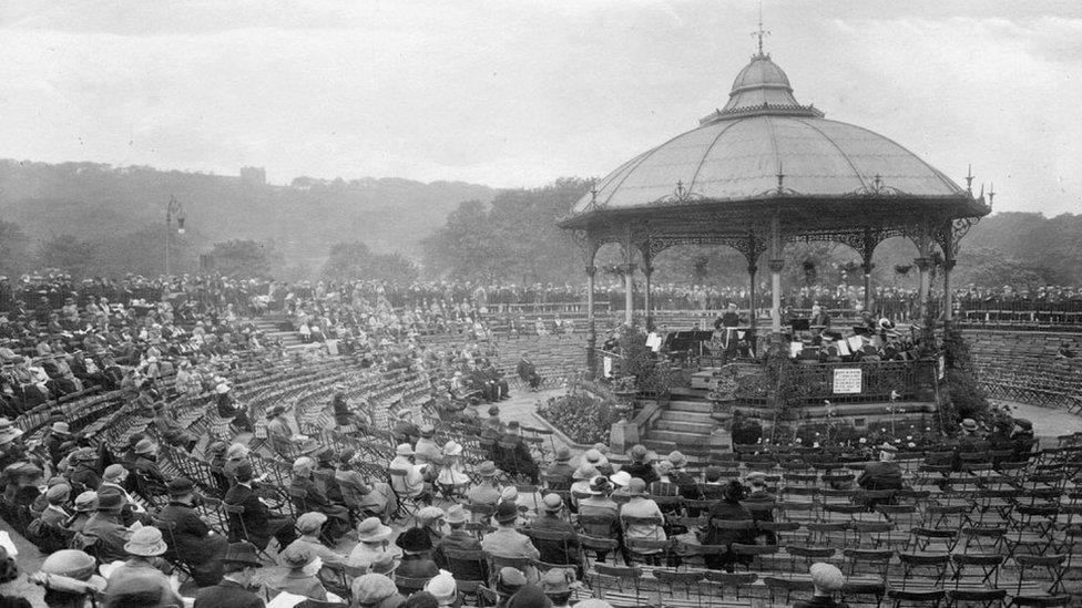 Blackburn bandstand